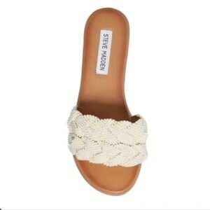 Steve Madden Phraya Beaded Slide Sandals